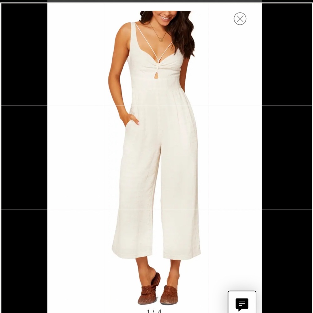 NEW WITH TAGS! L * SPACE Kenna Cover-Up Jumpsuit size Small. Never worn.